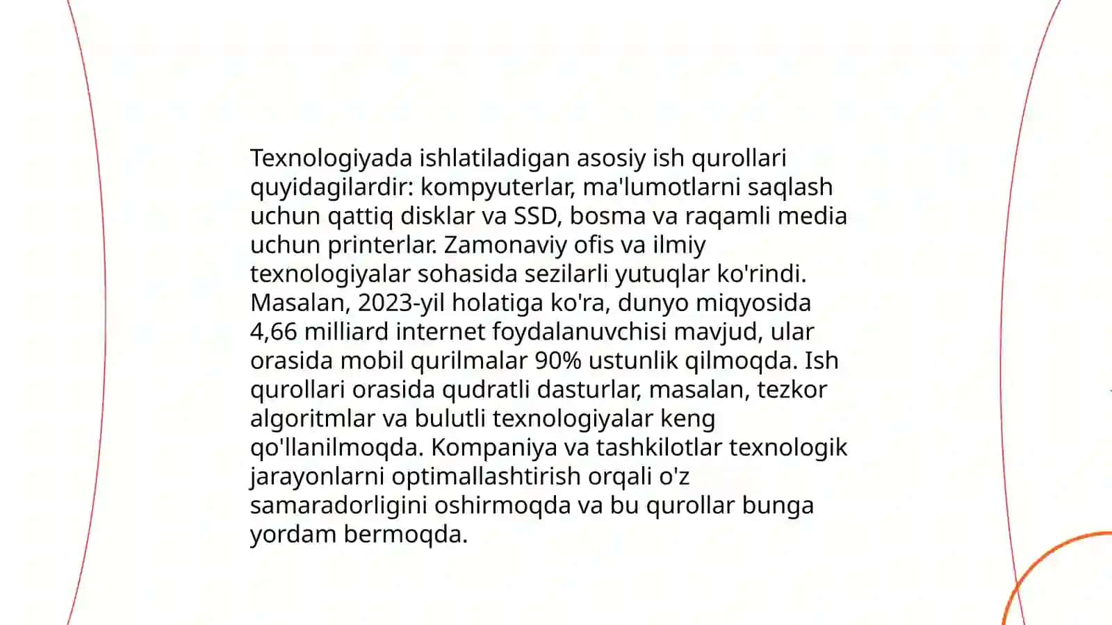 Texnologiya fani ish qurollari va materallari bilan tanishtirish va ulardan foydalanish talablari 3
