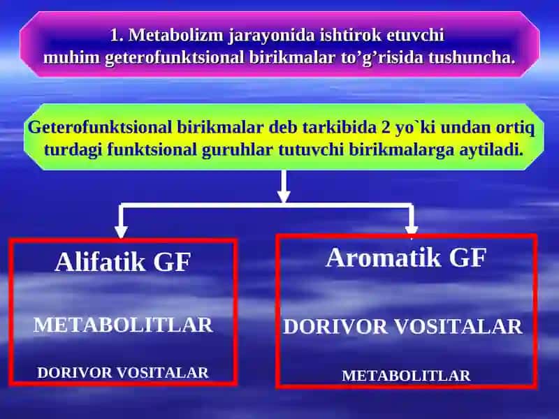 Geterofunksional birikmalar 3