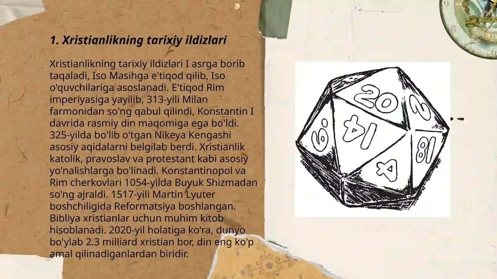 Xristianlikning tarixiy ildizlari 3