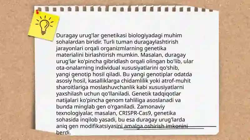 Dala ekinlarida duragay urug'lar olish muammolari 3