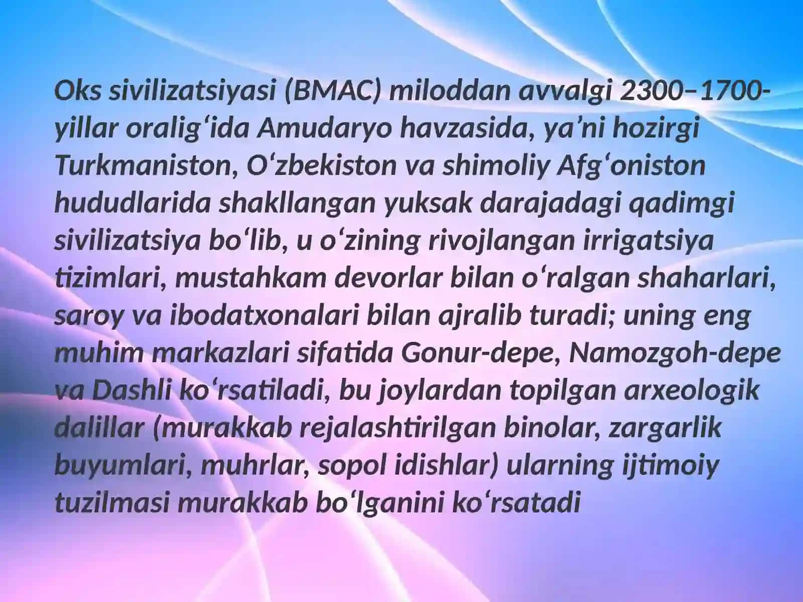Okssilvizatsiyasiningyozuvtizmi 3