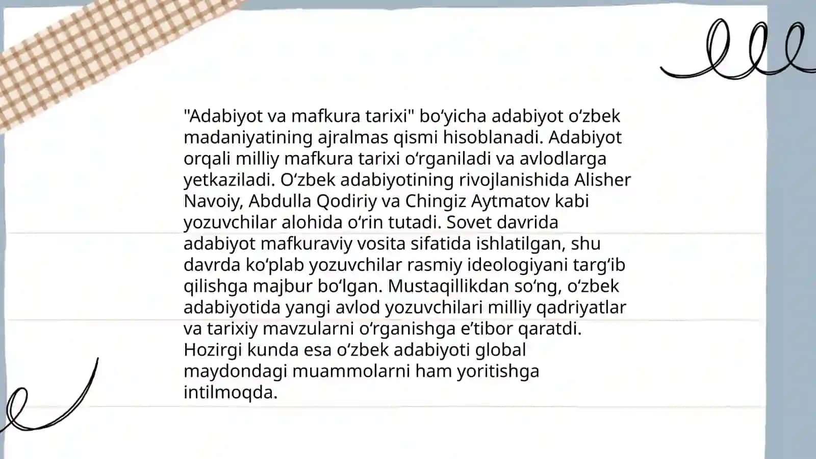 Adabiyot va mafkura 3