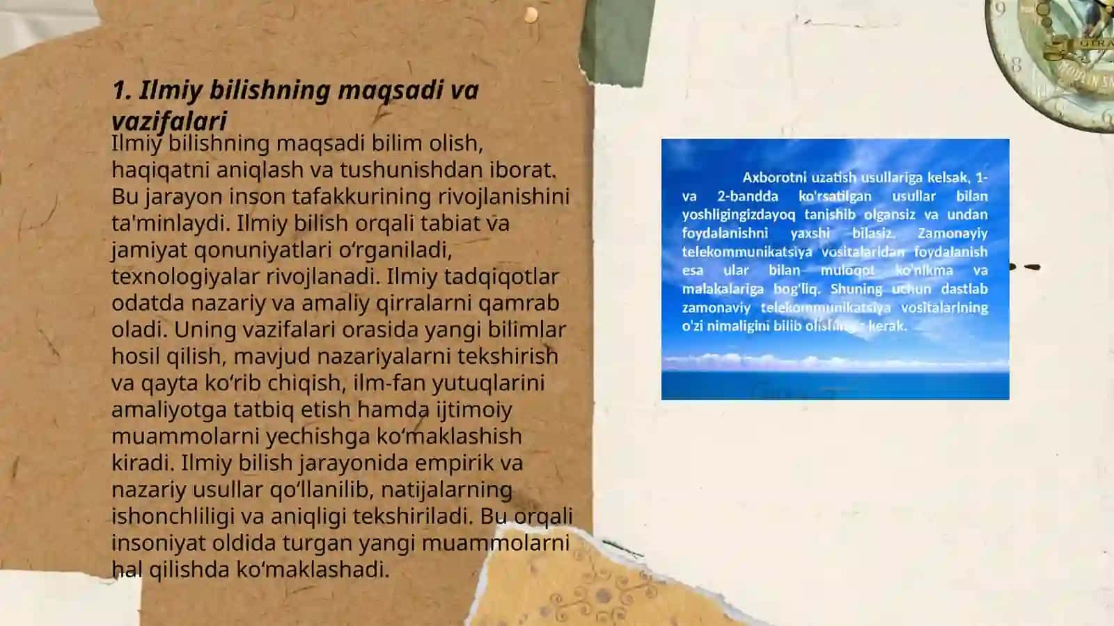 Ilmiy bilishning umumiy va maxsus usullari taqdimot 3