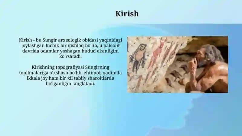 Sungir arxeologik obidasi 3