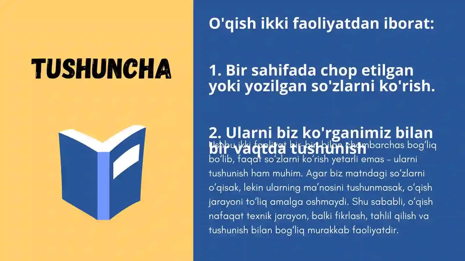 O'qish qobilyatlari 3