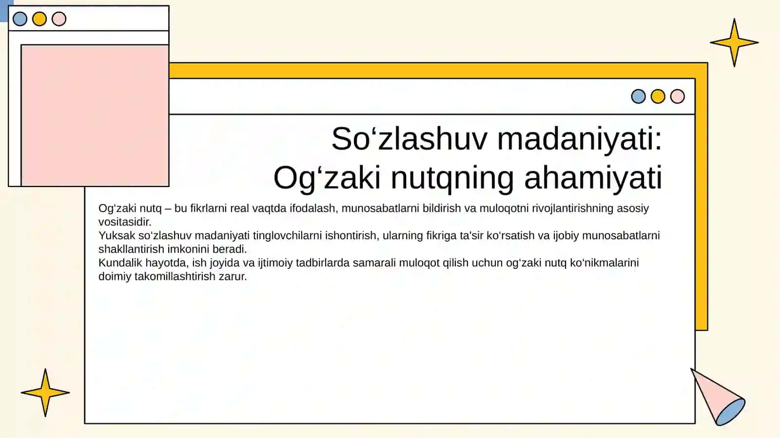 Nutq madaniyati: Zamonaviy dunyoda so'zlashuv san'ati 3
