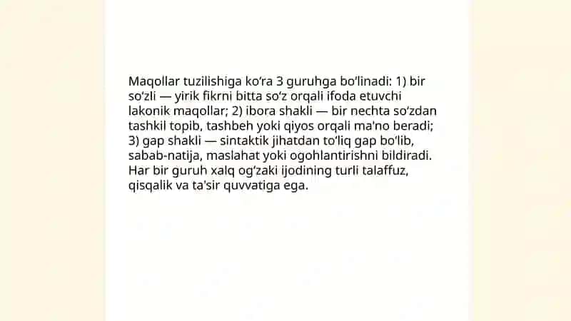 Halq maqollar tasnifi 3