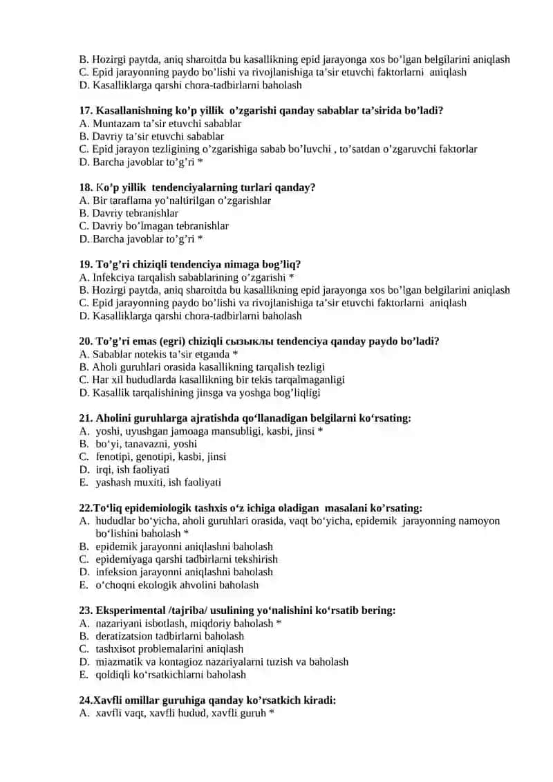 № 4 Kasallikning ko‘p yillik dinamikasi tahlilining maqsad va vazifalari 3