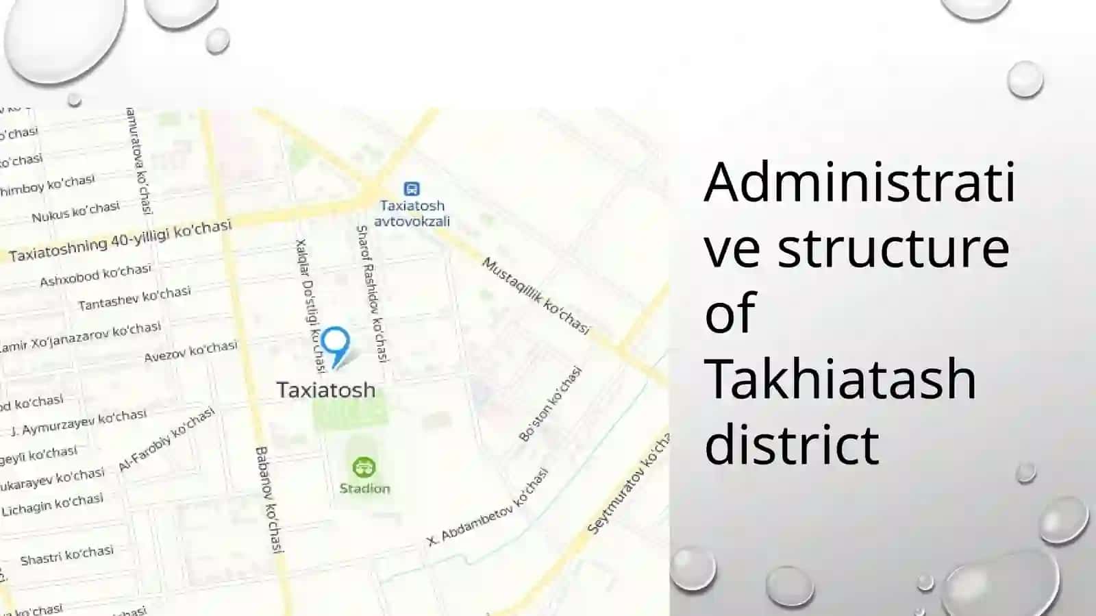 Takhiatash District 3