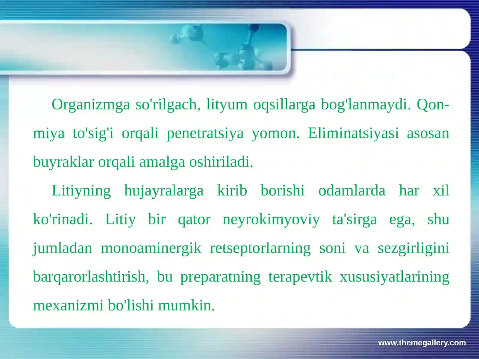 Litiy tuzlari 3