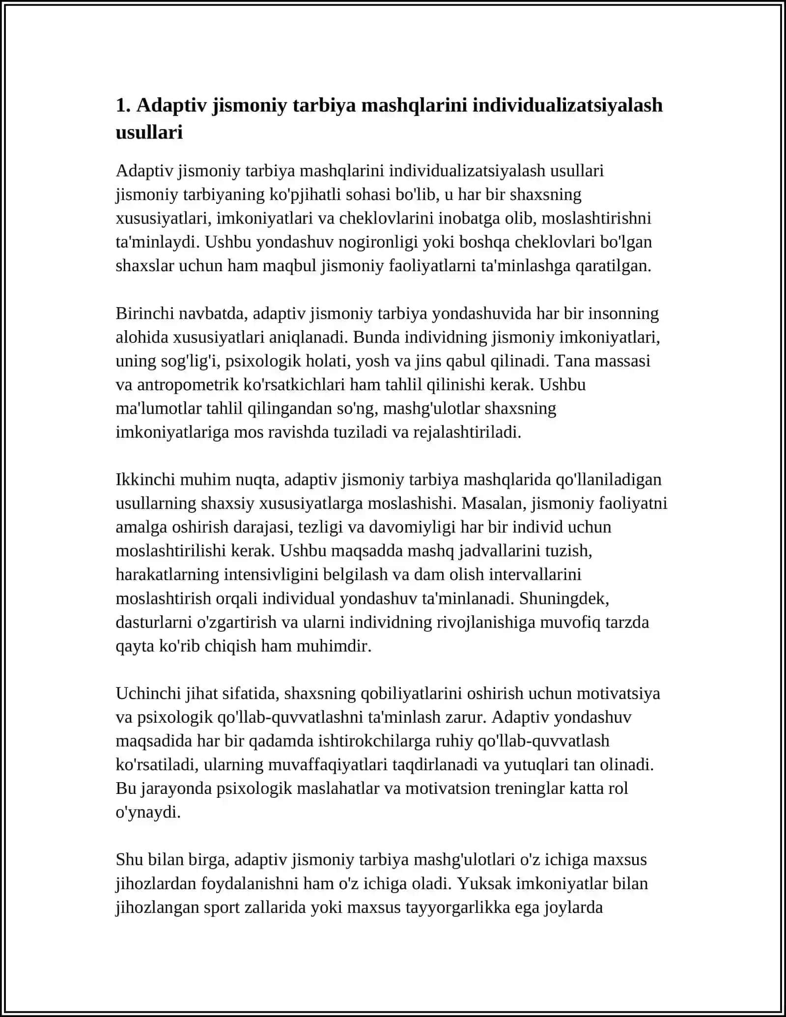 ADAPTIV JISMONIY TARBIYA BOYICHA ORGATISH USULLARI 3