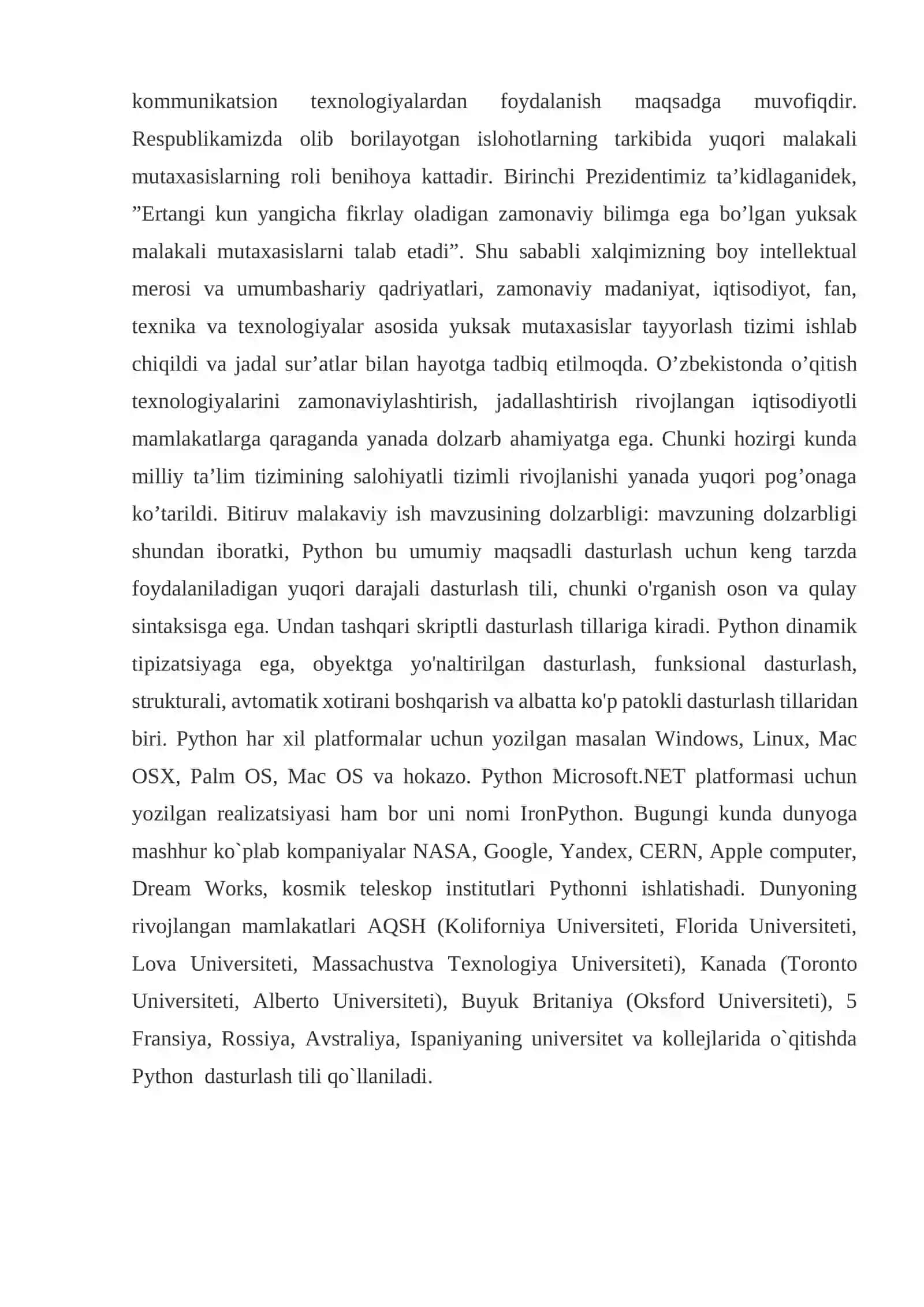 Zamonaviy axborot texnologiyalari 3