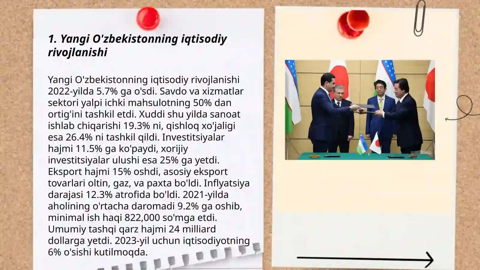 Yangi O'zbekistonda ijtimoiy- siyosiy iqtisodiy manaviy hayotda ro'y beryotgan o'zgarishlarning xalqaro reytingi indekslarda aks etishi 3