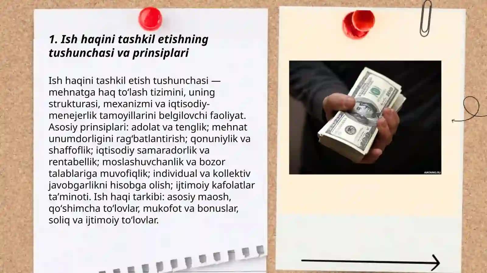 Ish haqini tashkil etishning tushunchasi va prinsiplari 3