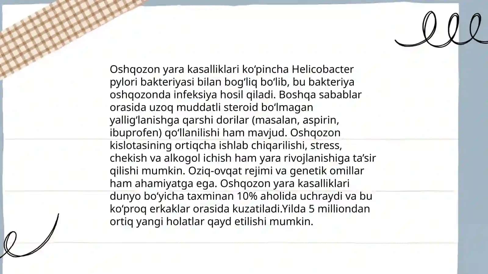 Oshqozon yara kasalliklari 3