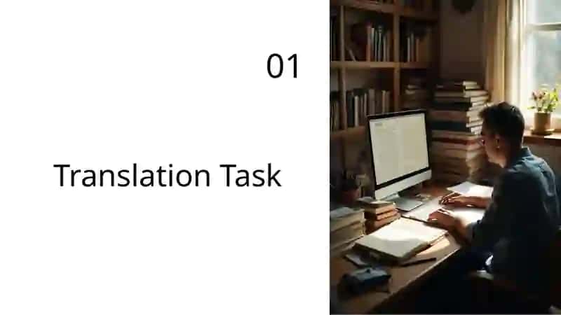 The Task of Translation 3
