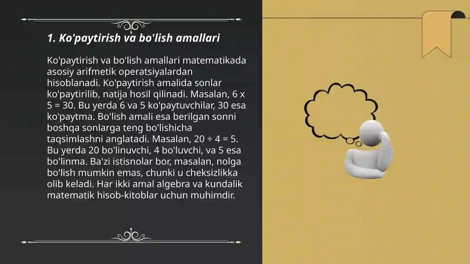 Oddiy kasrlarni yarim ulushi 3