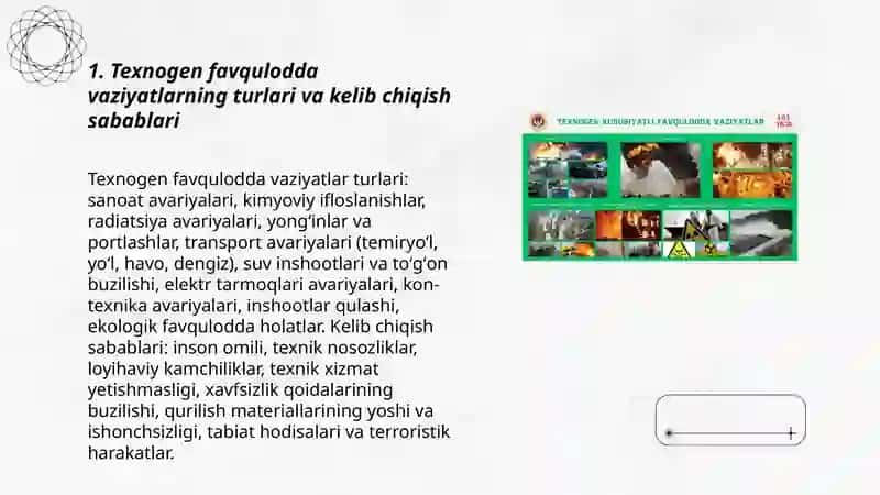 Texnogen xususiyatli favqulodda vaziyatlarda aholi va hududlarni muhofaza qilish 3