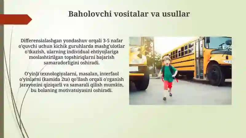 Maxsus Ta'limga Muhtojna Bola Uchun Ta'lim Yo'lining Rejalashtirilishi 3