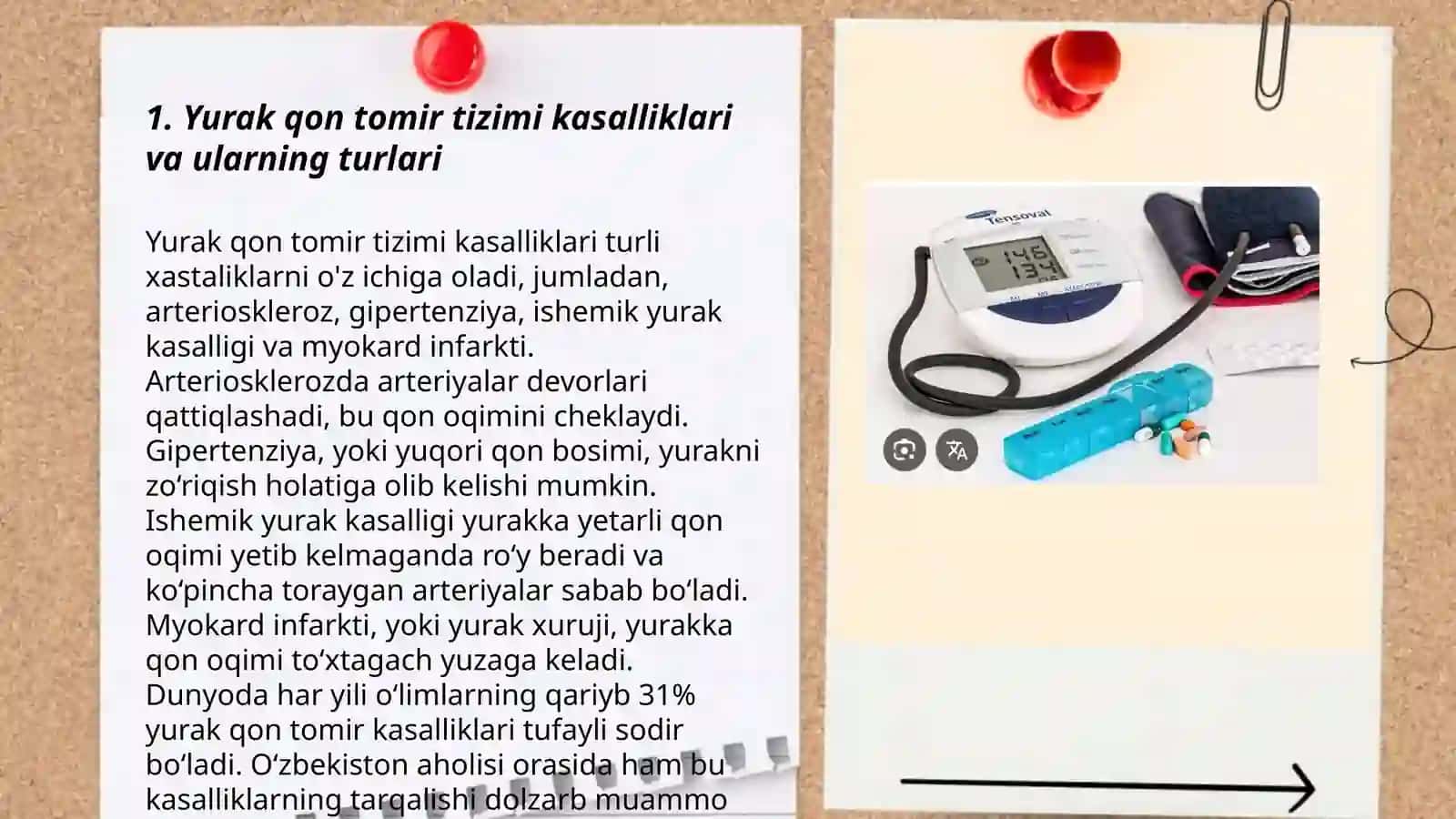 Yurak qon tomir tizimi kasalliklarida bemorlarni parvarish qilish va kuzatuvi 3