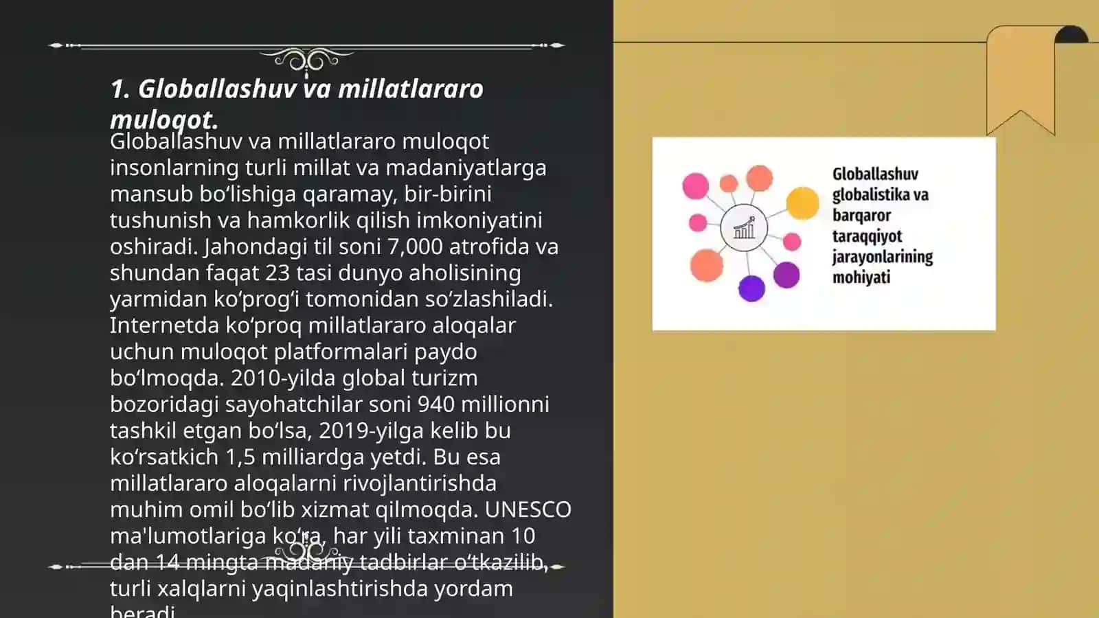 Globallashuv va millatlararo muloqot 3