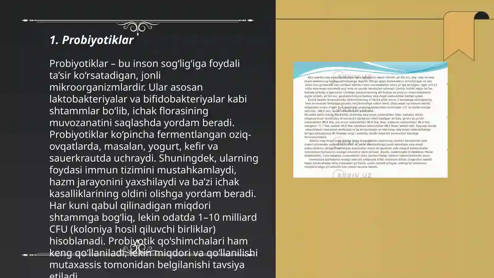 Shifobaxsh-profilaktik oziq-ovqat maxsulotlar turlari 3
