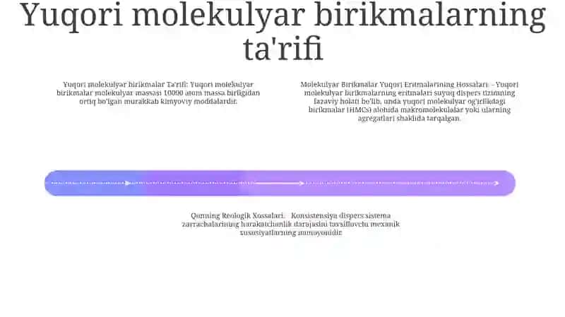 Yuqori Molekulyar Birikmalar Eritmalarining Hossalari. Qonning Reologik Hossalari 3