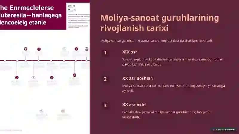 Moliya-sanoat guruhlari 3
