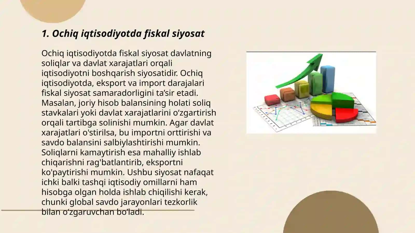 Ochiq iqtisodiyotda fiskal siyosat 3