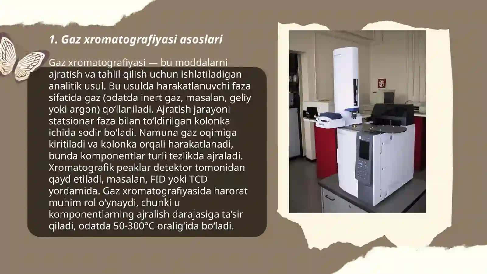 Gaz, suyuqlik va gaz-suyuqlik xromatografik usullari 3