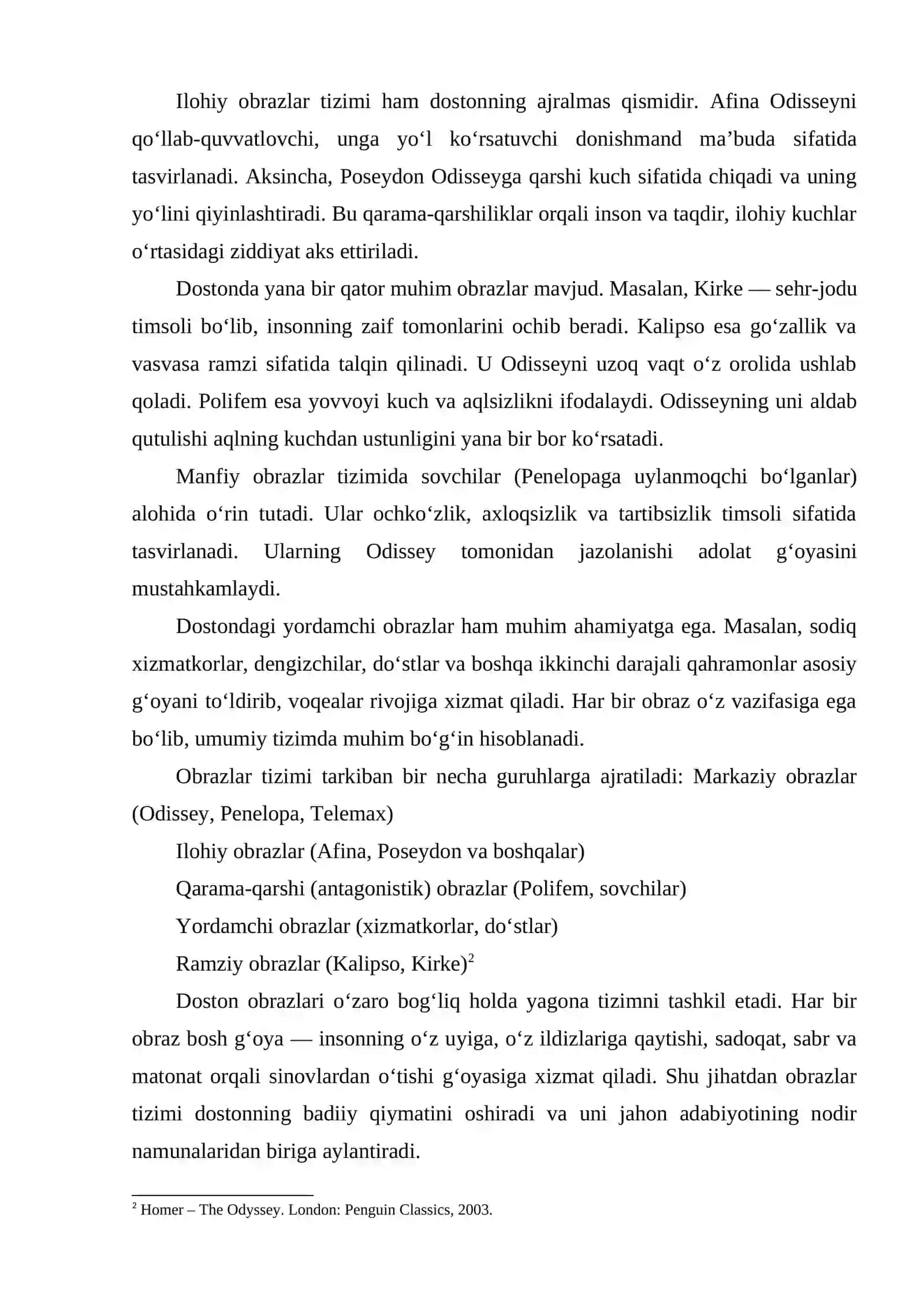 ODISSEY DOSTONIDA OBRAZLAR TIZIMI 3