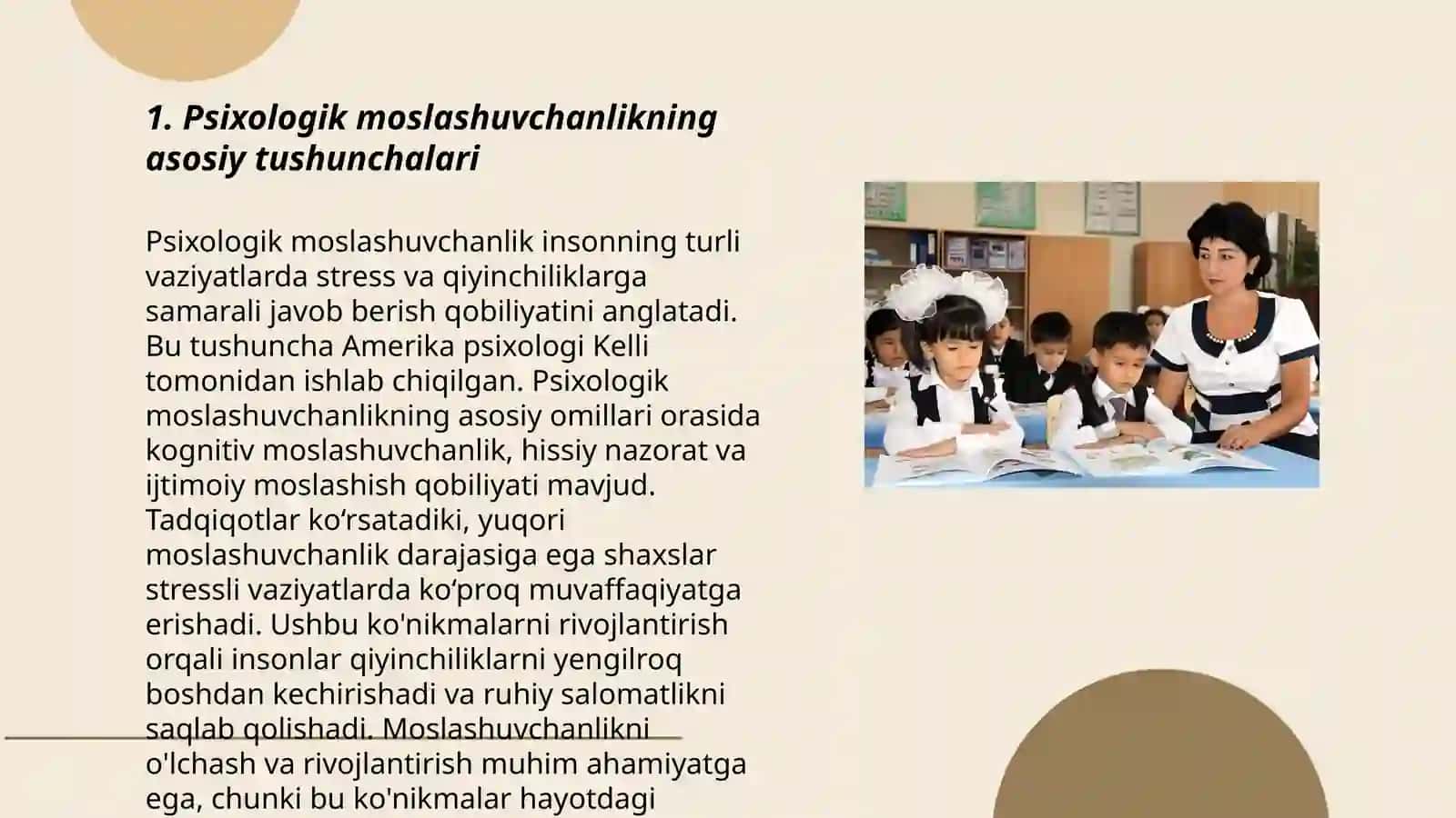 Psixologik moslashuvchanlik va muvozanatni baholash mezonlari 3