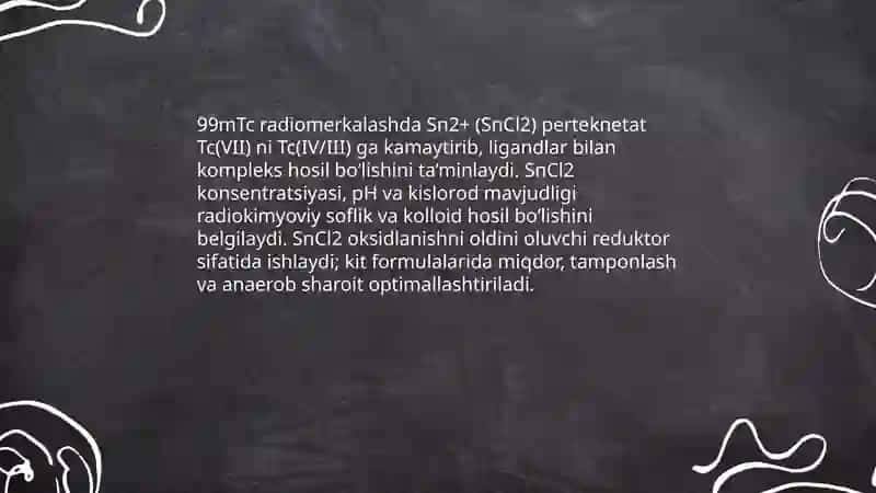 IV guruh Sn+2, Sn+4, As+3, As+5 kationlarini tibbiyotda qo'llanishi va analitik reaksiyalari 3
