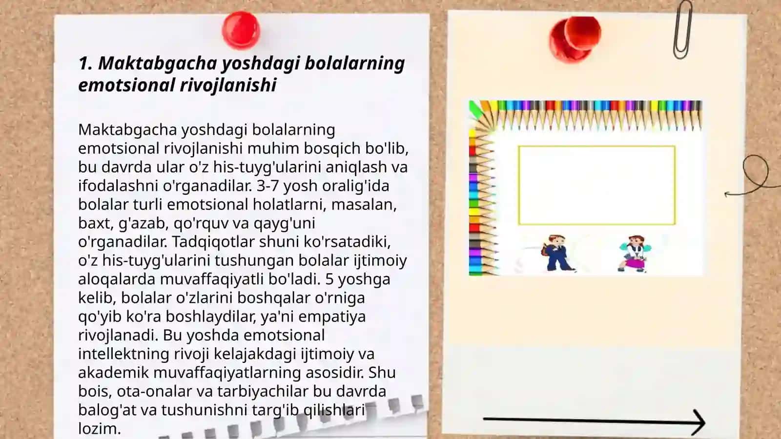 Rivojlanishning psixologik xususiyatlari shaxsiy emotsional soha maktabgacha yosh davrida 3 - 6 yosh 3