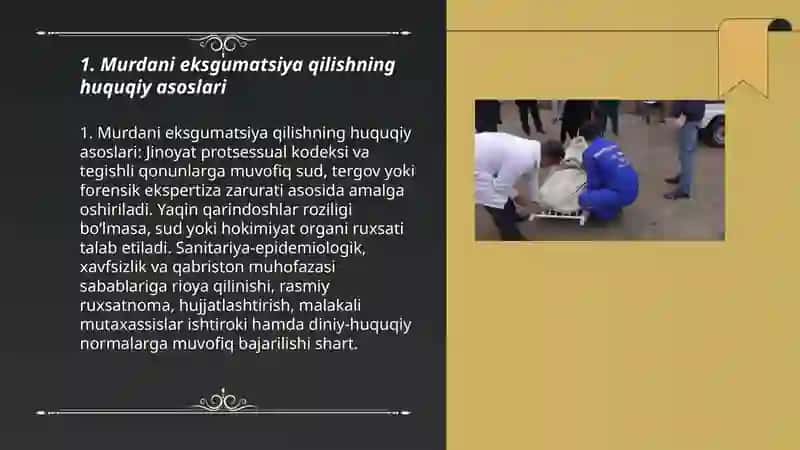 Murdani eksgumatsiya qilish 3