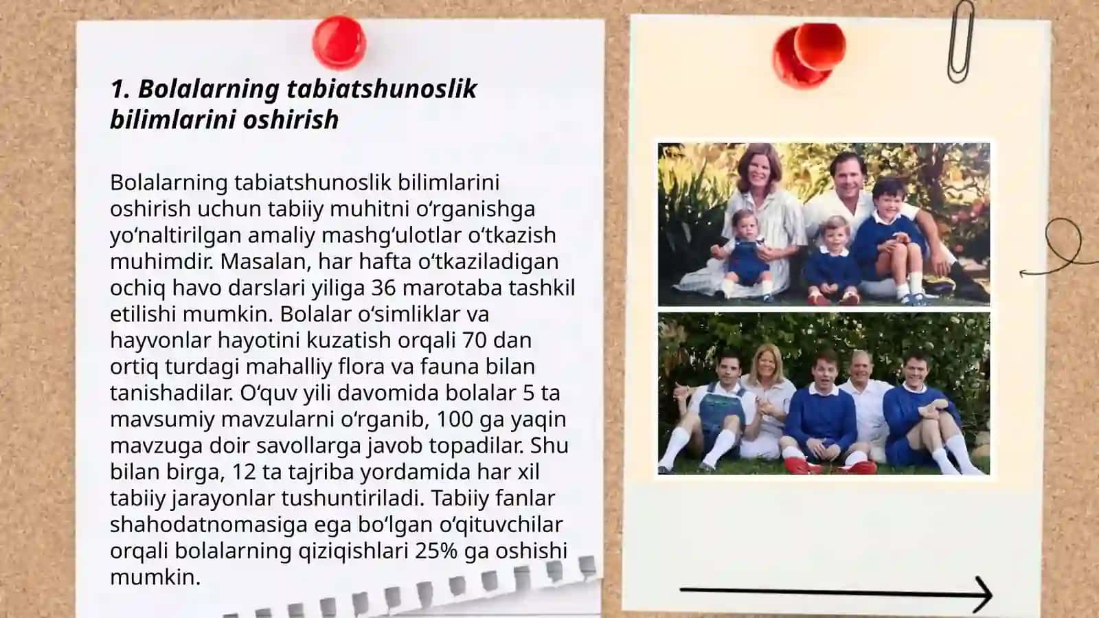 Bolalarni Tabiat bilan tanishtirish 3