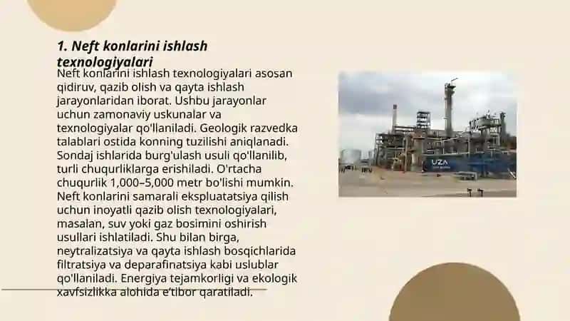 Neft konlarni ishlashda quduq tubi jihozlari 3