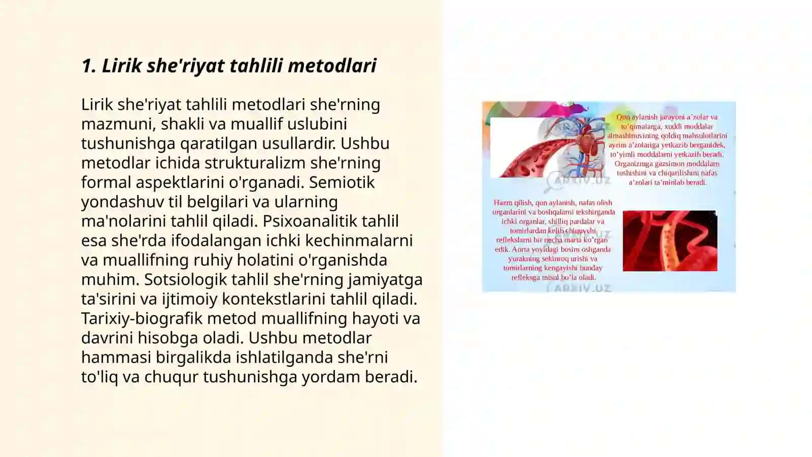 Lirik va liro- epik turdagi asarlarni tahlil qilish 3