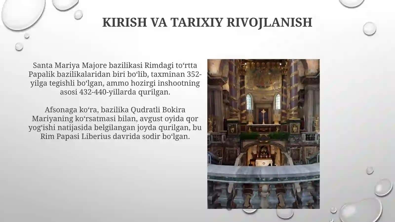 Santa Mariya madjore bazilikasi 3