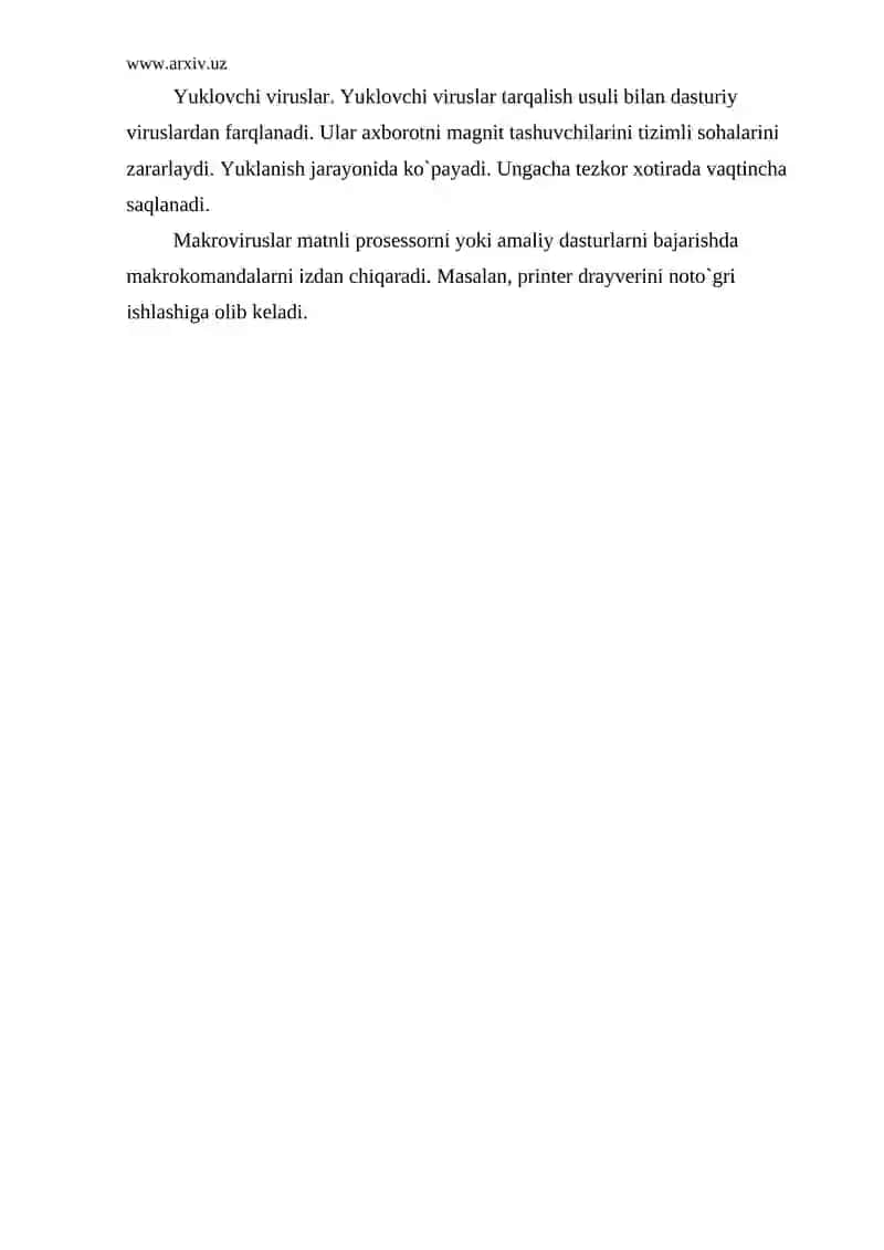 Кompyuterning xavfsizlik masalalari 3