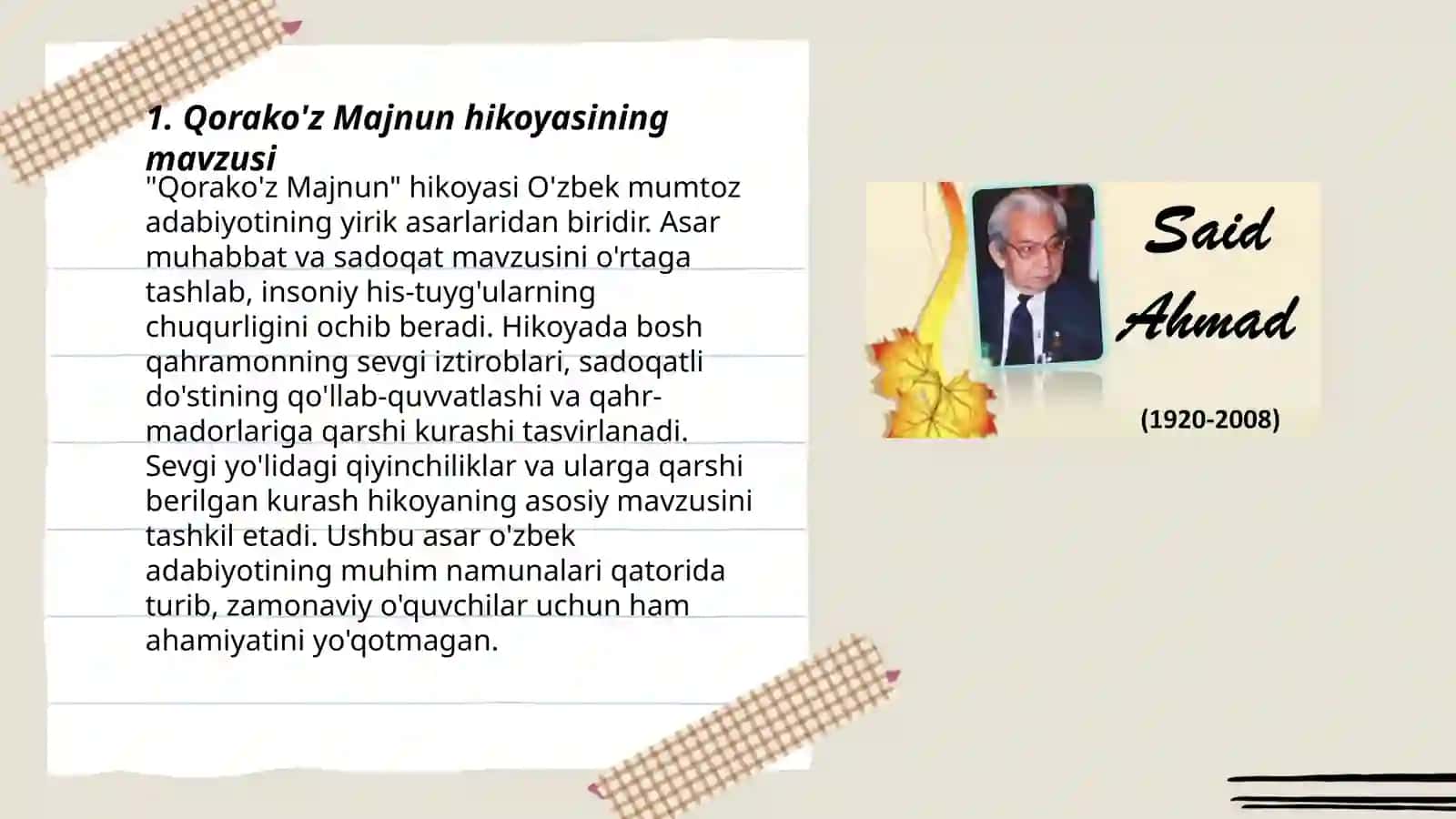 Qorako'z Majnun 3