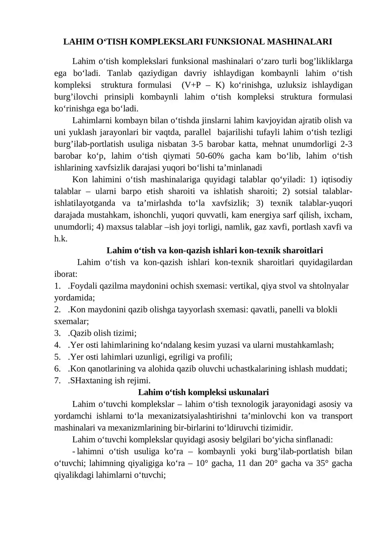 LAHIM O‘TISH KOMPLEKSLARI FUNKSIONAL MASHINALARI 3