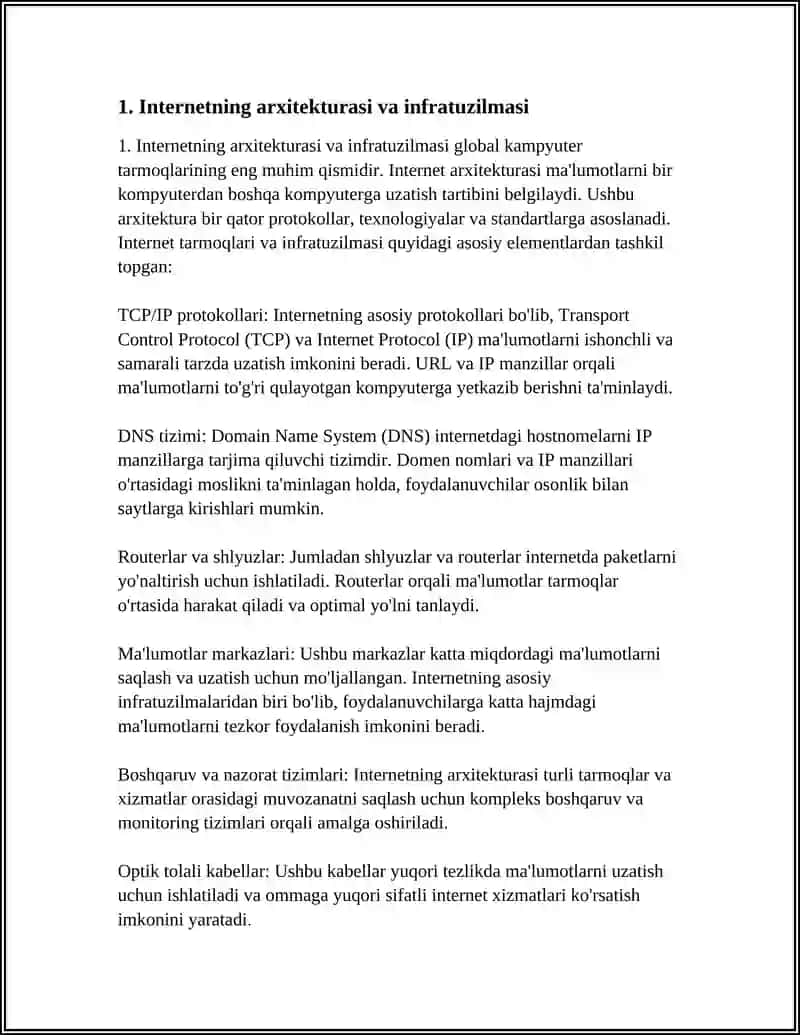 GLOBAL KAMPYUTER TARMOQLARI 3
