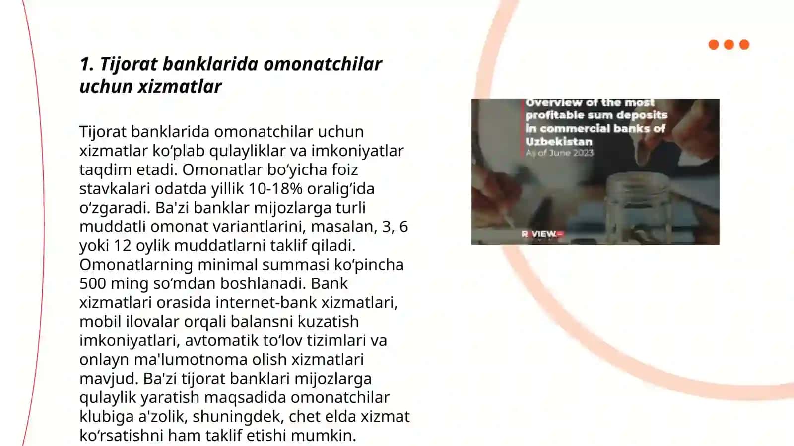 Tijorat banklarida aholi omonatlarini jalb etish 3