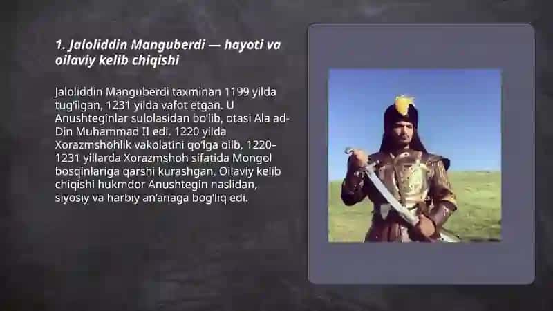 Jaloliddin Manguberdi - Vatan himoyachisi 3