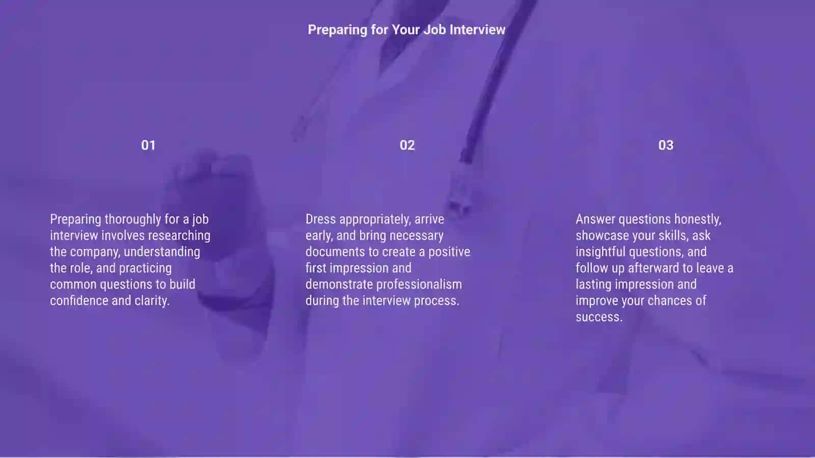 Job Interview Preparation Guide 3