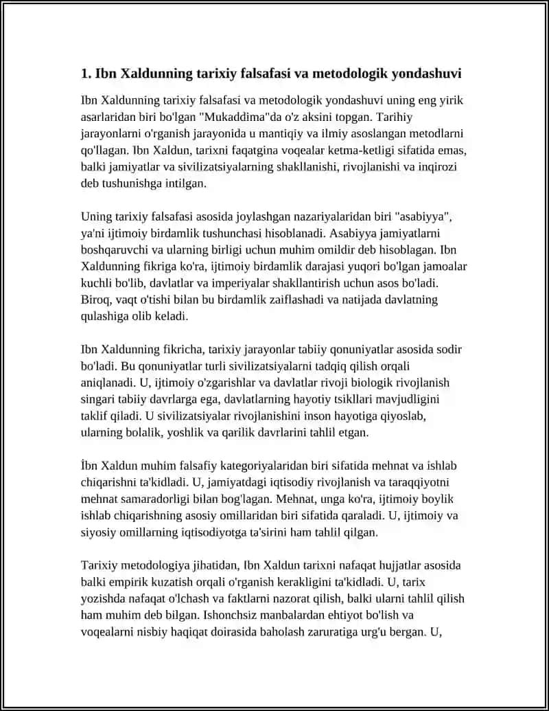 IBN XALDUN FALSAFASI VA UNING OZIGA XOS XUSUSIYATLARI 3