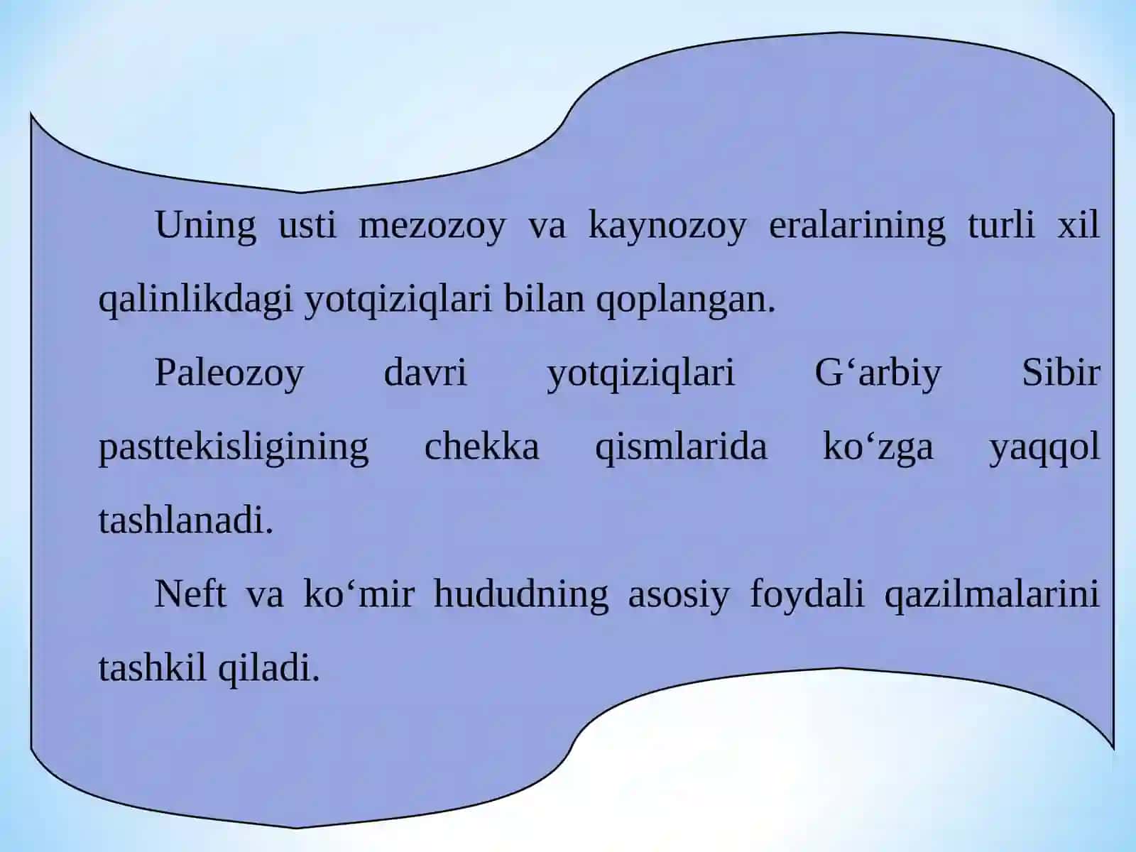 G‘arbiy va Sharqiy Sibir 3