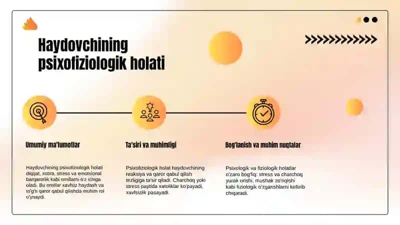 Haydovchi ish faoliyatining psixofiziologik xususiyatlari 3