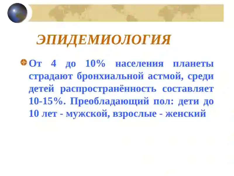Бронхиальная астма (БА) 3
